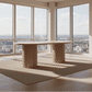 MISTRAL ASH TIMBER OVAL DINING TABLE NATURAL 240CM - MyChocolateWood