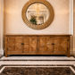LENNON RUSTIC PROVINCIAL RECYCLED ELM TV UNIT PARQUETRY PATTERN 200 CM - MyChocolateWood