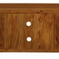 TANAKA SOLID MAHOGANY TV UNIT - 4 DRAWERS & 2 SHELVES IN LIGHT PECAN 200CM - MyChocolateWood