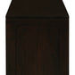 TANAKA SOLID MAHOGANY TV UNIT WITH 3 DRAWERS IN CHOCOLATE 190CM - MyChocolateWood