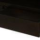 TANAKA SOLID MAHOGANY TV UNIT WITH 3 DRAWERS IN CHOCOLATE 190CM - MyChocolateWood
