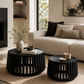 Merti Set of 2 Mango Wood Coffee Tables