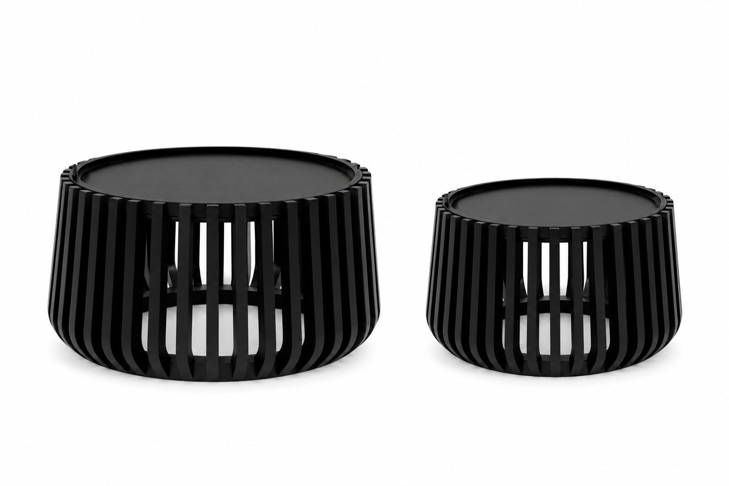 Merti Set of 2 Mango Wood Coffee Tables
