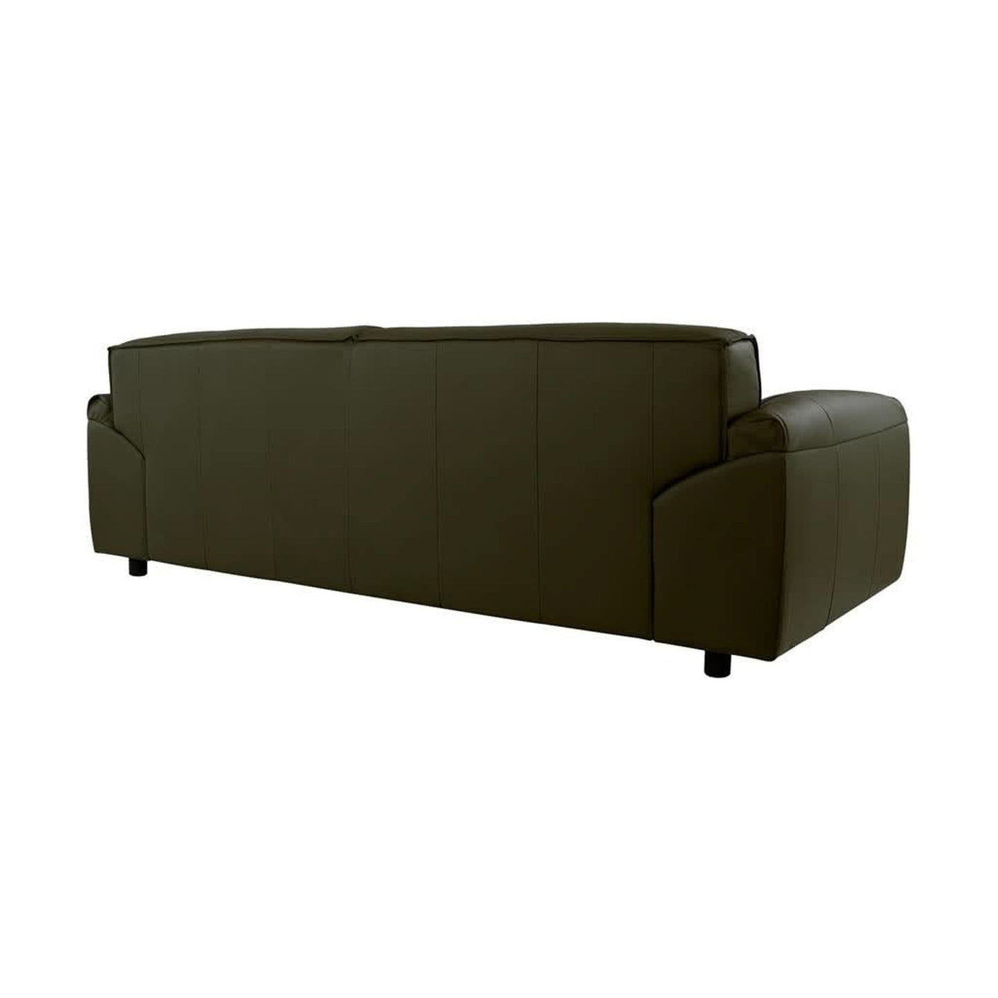 Sparkler olive leather lounge set