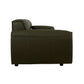 Sparkler olive leather lounge set