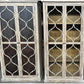 REINA GREYWASHED RECYCLED TIMBER/HERITAGE METAL 2-DOOR BOOKCASE DISPLAY CABINET - MyChocolateWood