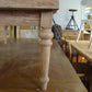 MORO RUSTIC RECYCLED  ELM COFFEE TABLE WITH PARQUETRY TOP 140CM - MyChocolateWood