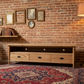 FITAN SOLID OAK  3-DRAWER TELEVISION UNIT ETU NATURAL 180CM - MyChocolateWood