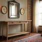 FITAN SOLID OAK  3-DRAWER CONSOLE TABLE/HALL TABLE 160CM NATURAL - MyChocolateWood