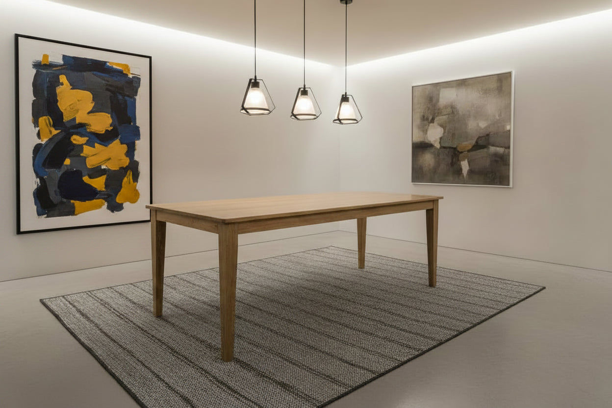 Tara Solid Oak Timber Dining Table