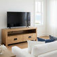 TARA SOLID OAK 2 DRAWERS TV/ENTERTAINMENT UNIT