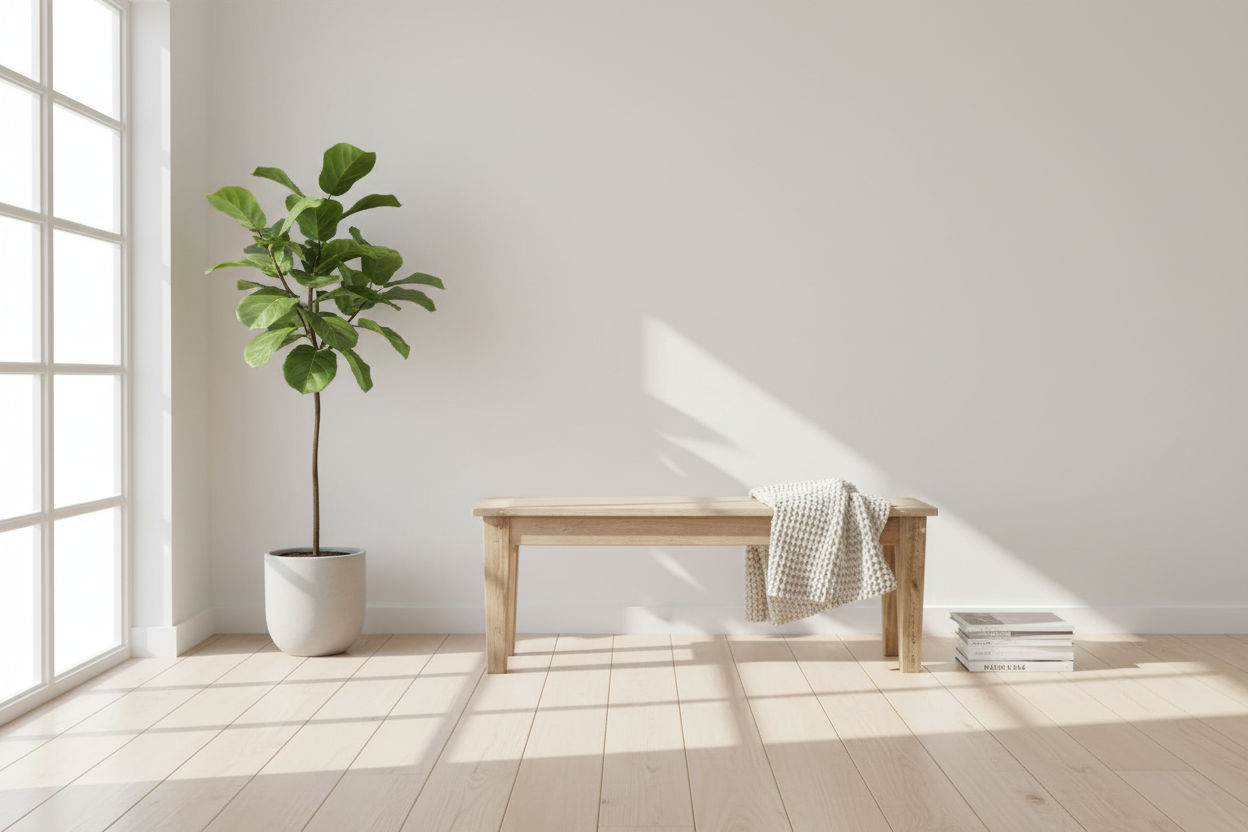TARA SOLID OAK BENCH WITH BREADBOARDS ENDS - 3 SIZES - MyChocolateWood