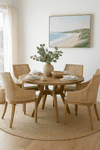 JENALLI HAMPTONS RATTAN DINING CHAIR/ LOUNGE CHAIR IN NATURAL - MyChocolateWood