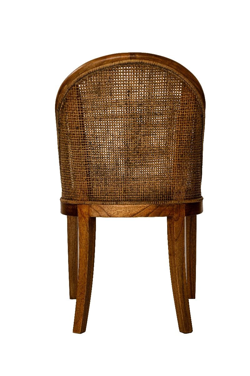 Southampton Hamptons Dining Chair in Mango Teak back view