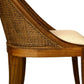 Southampton Hamptons Dining Chair in Mango Teak rear detail