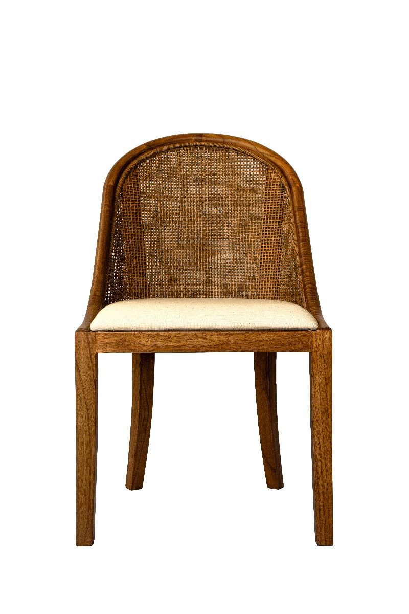 SOUTHAMPTON SOLID MINDI WOOD HAMPTONS DINING CHAIR IN MANGO TEAK - MyChocolateWood
