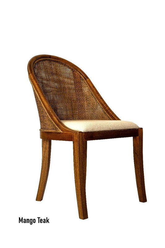 SOUTHAMPTON SOLID MINDI WOOD HAMPTONS DINING CHAIR IN MANGO TEAK - MyChocolateWood