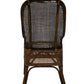 MALIBU HAMPTONS RATTAN DINING CHAIR IN MANGO TEAK - MyChocolateWood