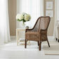 MALIBU HAMPTONS RATTAN DINING CHAIR IN MANGO TEAK - MyChocolateWood