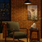 ROGAN BOUCLE TEXTURED FABRIC/ASHWOOD CHAIR IN PINE - MyChocolateWood