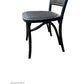 4 X BERMUDA DINING CHAIRS IN DISTRESSED BLACK - MyChocolateWood