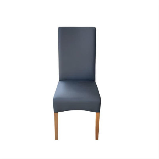 8 x BERTI HIGH QUALITY PU DINING CHAIRS IN MATT BLACK - FLOOR STOCK CLEARANCE - MyChocolateWood
