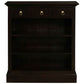ADELAIDE SOLID MAHOGANY TIMBER 3 DRAWERS & 3 SHELVES BOOKCASE IN CHOCOLATE - MyChocolateWood