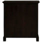 ADELAIDE SOLID MAHOGANY TIMBER 3 DRAWERS & 3 SHELVES BOOKCASE IN CHOCOLATE - MyChocolateWood