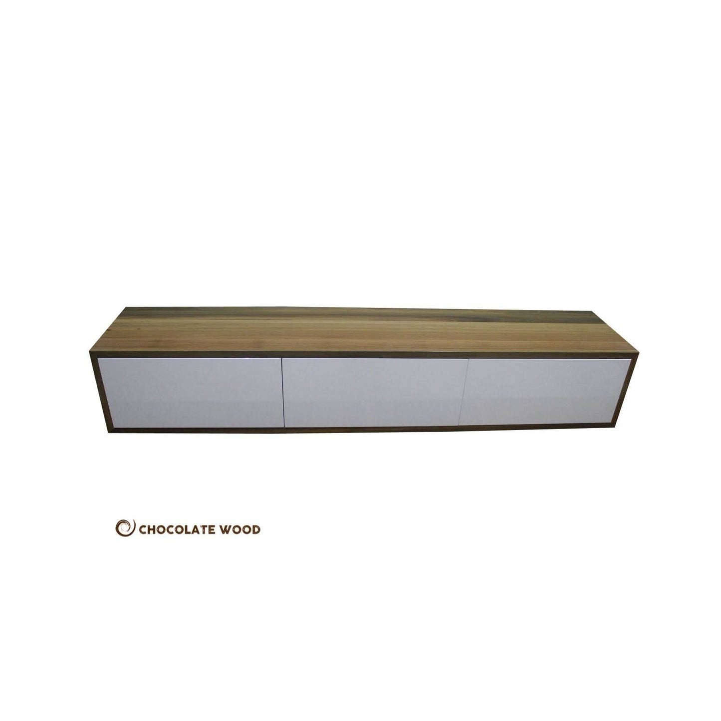 AGNES SOLID SPOTTED GUM TV/ENTERTAINMENT UNIT - CUSTOM MADE - MyChocolateWood