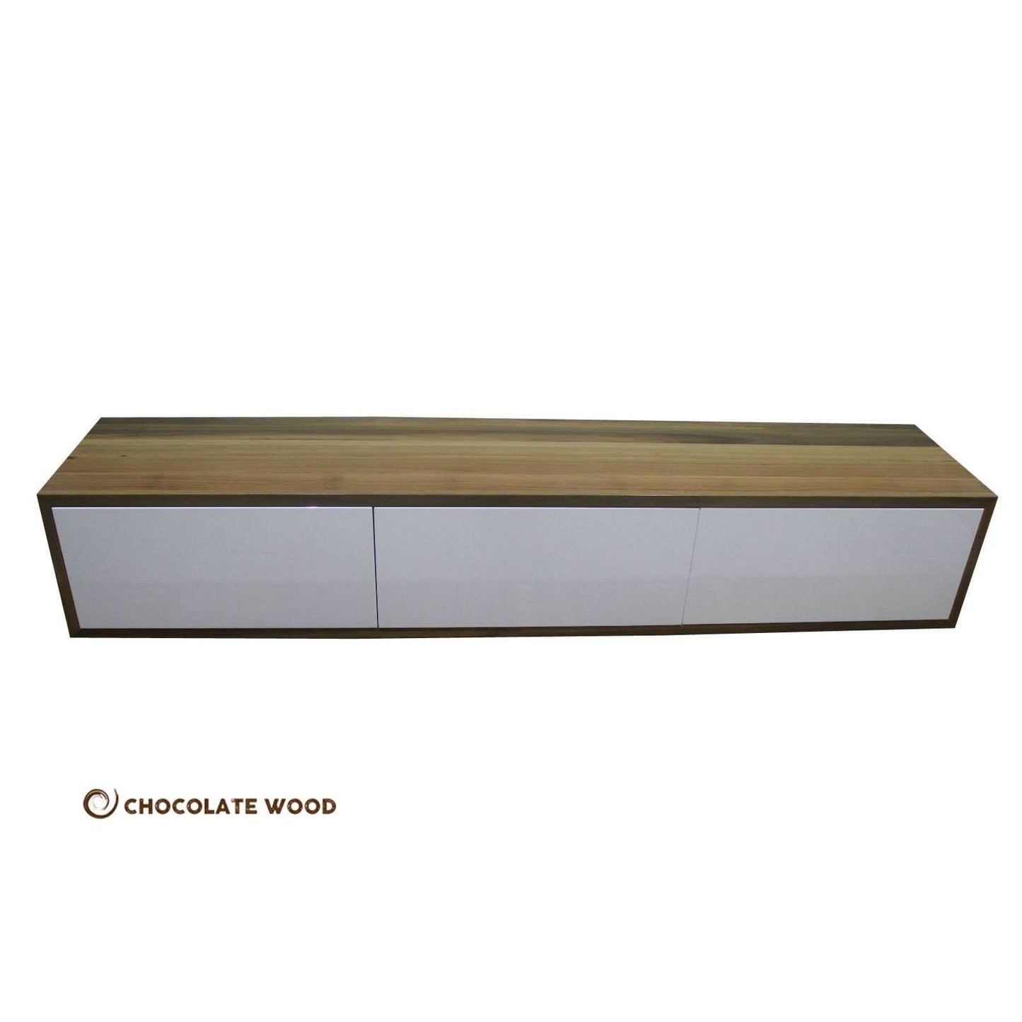 AGNES SOLID SPOTTED GUM TV/ENTERTAINMENT UNIT - CUSTOM MADE - MyChocolateWood