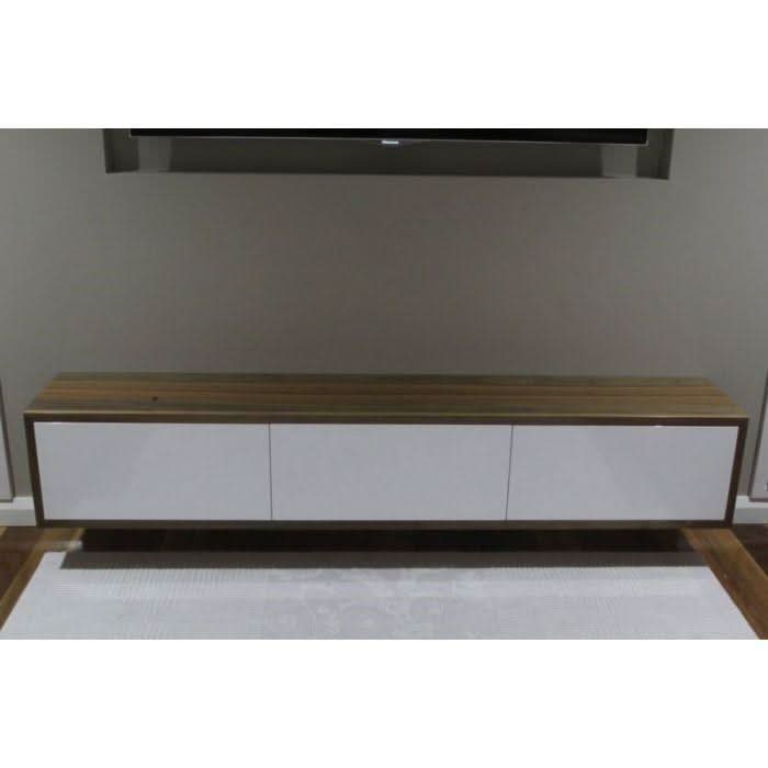 AGNES SOLID SPOTTED GUM TV/ENTERTAINMENT UNIT - CUSTOM MADE - MyChocolateWood