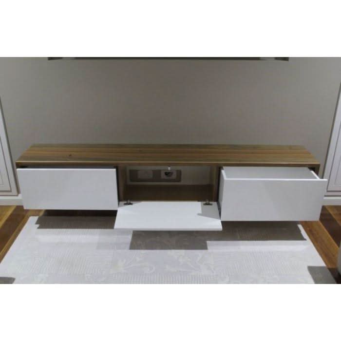 AGNES SOLID SPOTTED GUM TV/ENTERTAINMENT UNIT - CUSTOM MADE - MyChocolateWood