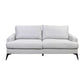 ALBERGO FABRIC 2-SEATER SOFA LIGHT GREY - MyChocolateWood
