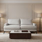 ALBERGO FABRIC 2-SEATER SOFA LIGHT GREY - MyChocolateWood
