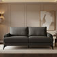 ALBERGO FABRIC 2-SEATER SOFA LOUNGE DARK GREY - MyChocolateWood