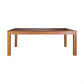 Aldo Solid Blackwood Dining Table, 180cm - Chocolate Wood