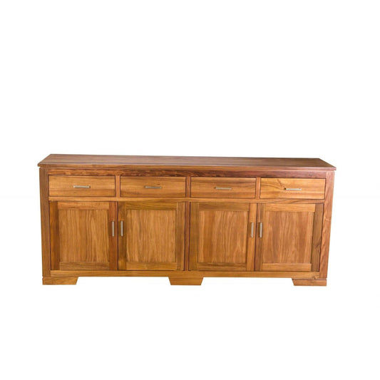 ALDO Tasmanian blackwood buffet sideboard with four doors and four drawers, crafted by MyChocolateWood.