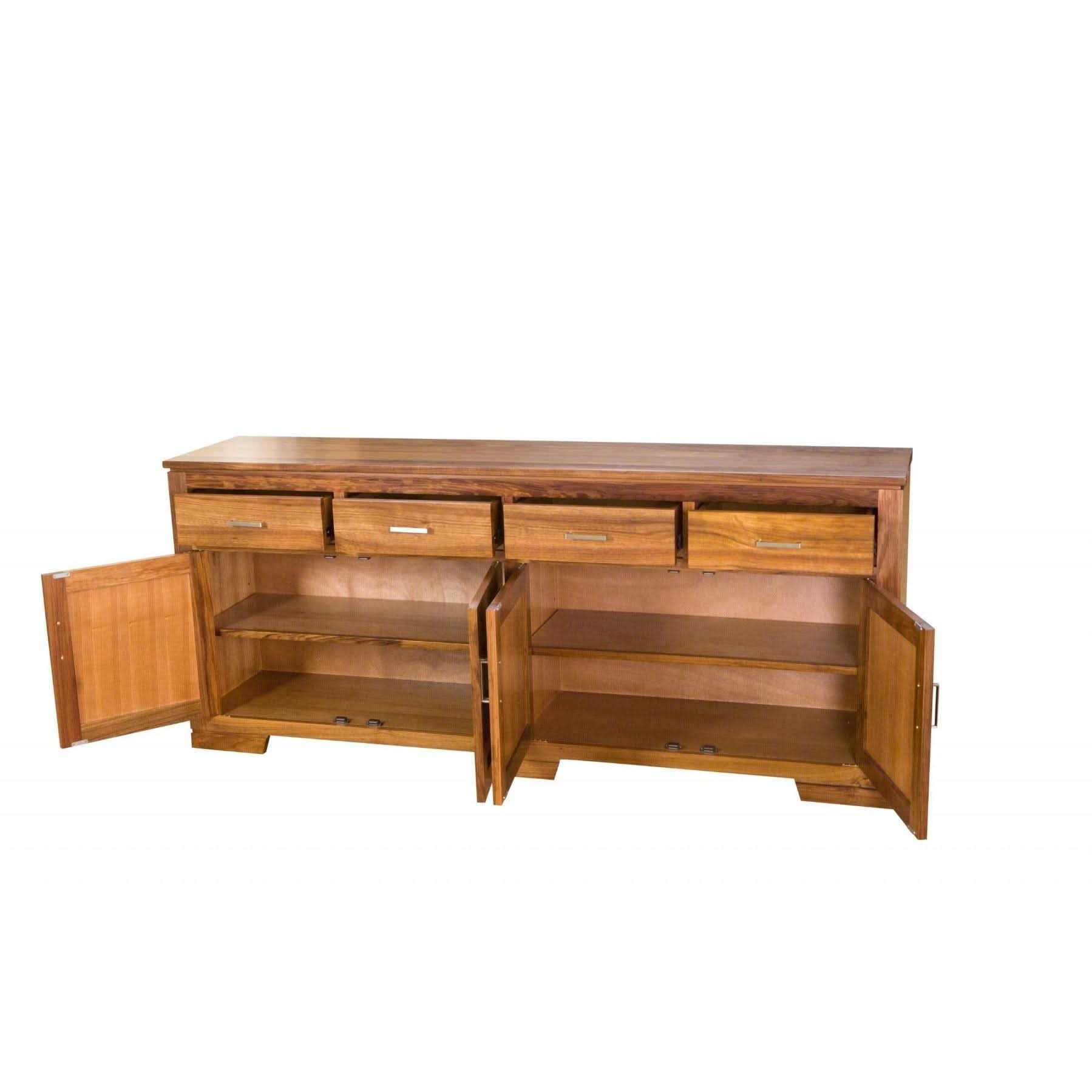 ALDO TASMANIAN BLACKWOOD BUFFET/SIDEBOARD 4 DOORS & 4 DRAWERS - MyChocolateWood