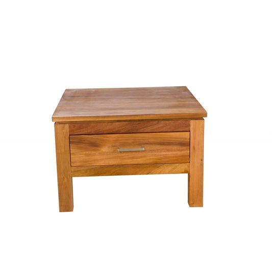 Aldo Tasmanian Blackwood lamp table by MyChocolateWood, featuring a sleek blackwood surface and modern design.
