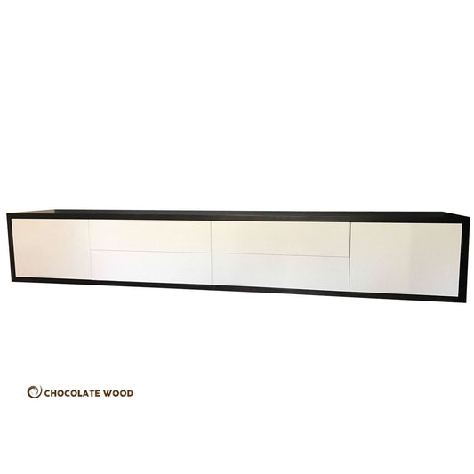 ALEX WALL MOUNTED TV UNIT 2 DOORS & 4 DRAWERS - AUSTRALIAN MADE TO ORDER