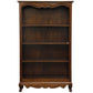 ALEXEI QUEEN ANN STYLE SOLID MAHOGANY BOOKCASE IN MAHOGANY - MyChocolateWood