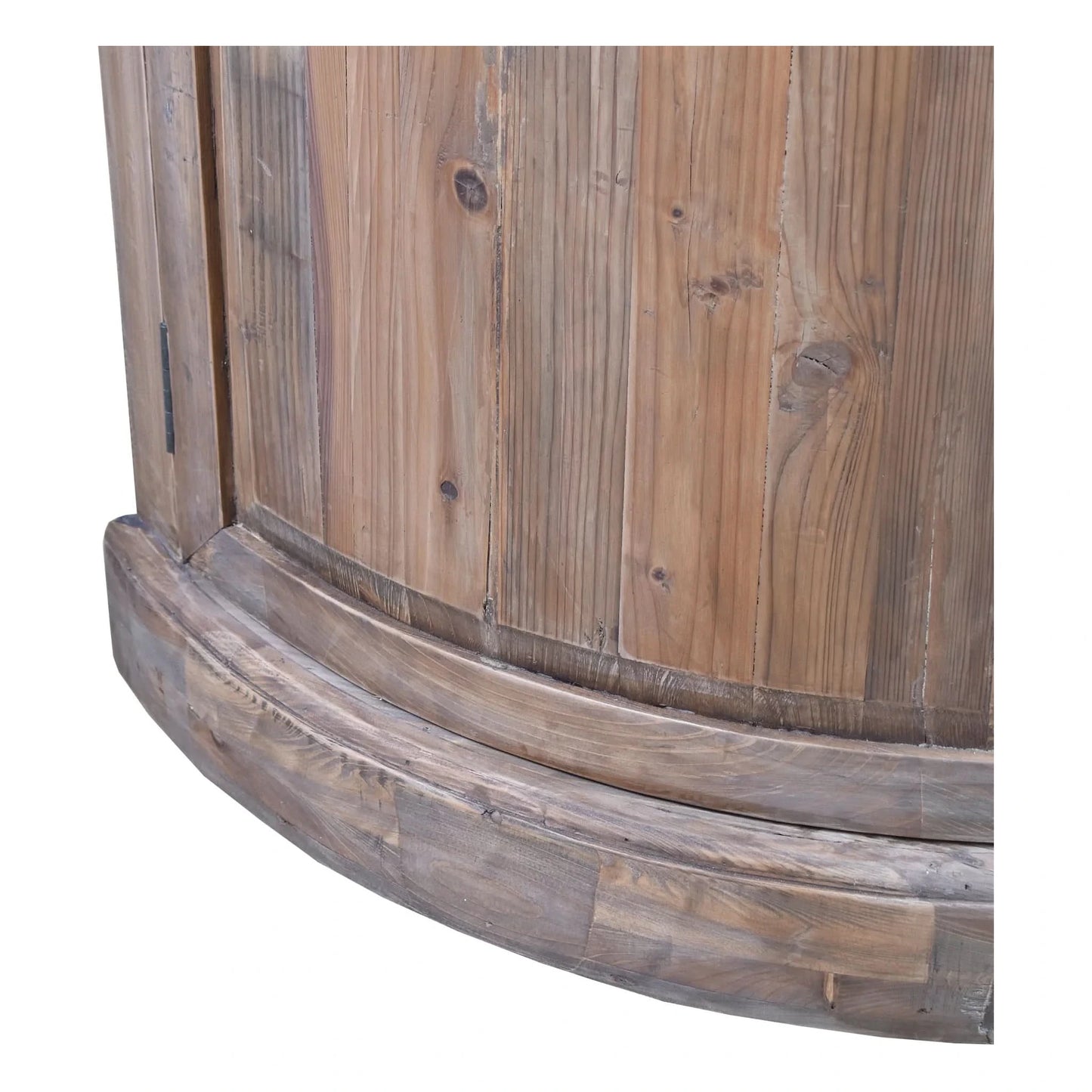 ALIMAR RECLAIMED PINE/RECLAIMED ELM TOP FRENCH VINTAGE CURVED SIDEBOARD/BUFFET NATURAL