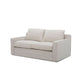 ALLARD FABRIC 2-SEATER SOFA STONE - MyChocolateWood