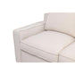 ALLARD FABRIC 3-SEATER SOFA STONE - MyChocolateWood