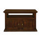 ALLENBY SOLID MAHOGANY TV UNIT 2 DOORS/SHELF - MAHOGANY - MyChocolateWood