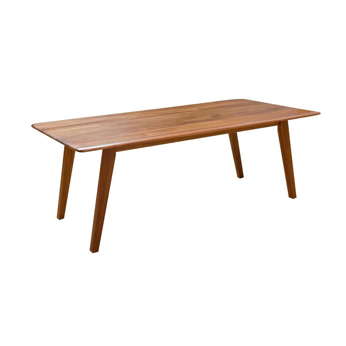 ALMA SOLID TASMANIAN BLACKWOOD DINING TABLE 180CM - MyChocolateWood