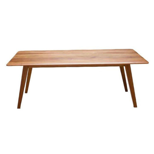 ALMA SOLID TASMANIAN BLACKWOOD DINING TABLE 210CM - MyChocolateWood