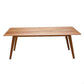 Alma Solid Tasmanian Blackwood Dining Table, 240cm - Chocolate Wood