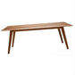 Alma Solid Tasmanian Blackwood Dining Table, 240cm - Chocolate Wood