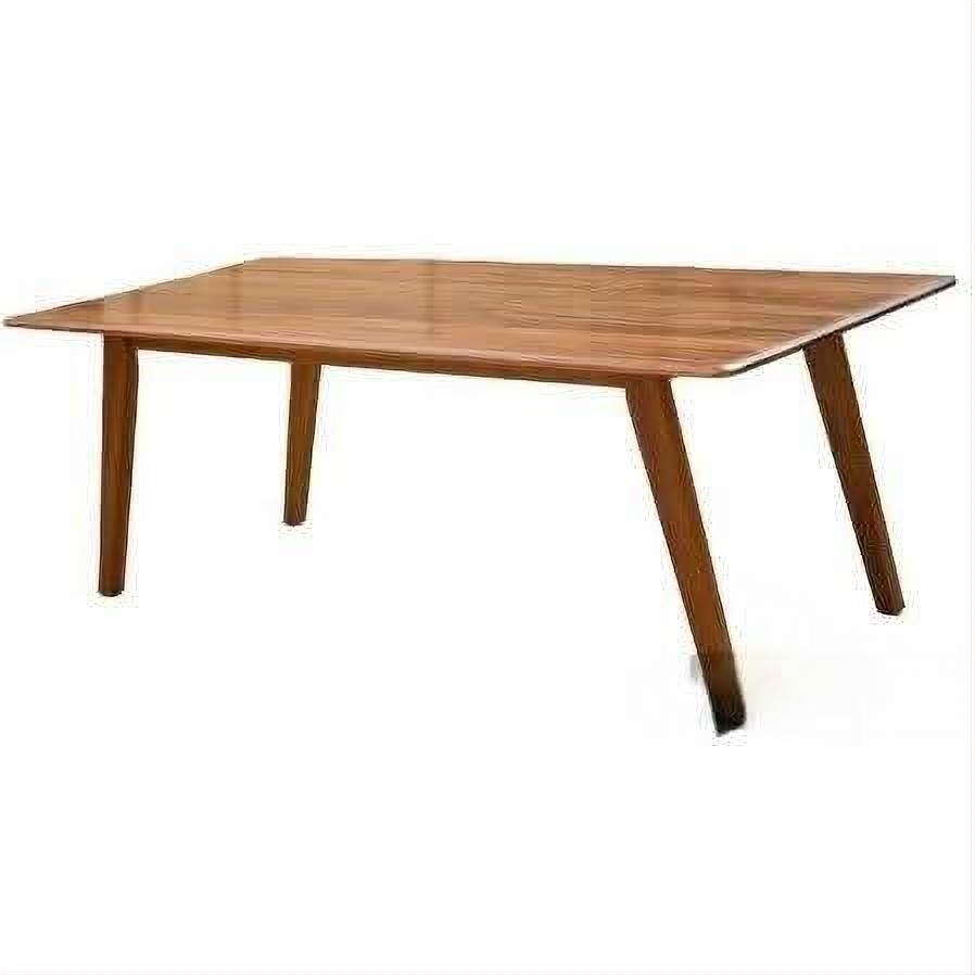 Alma Solid Tasmanian Blackwood Dining Table, 240cm - Chocolate Wood
